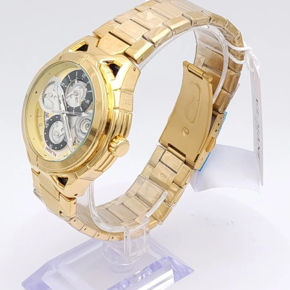 Invicta S1 Rally 79012 Gold Men's Watch NWT‎